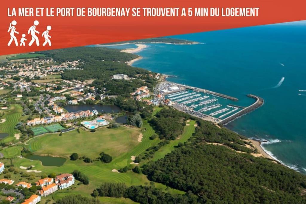 "Le Filet Du Lac" Appartement Atypique, 5 Personnes, Duplex, Vue Lac, Acces Parc Aquatique Gratuit Talmont-Saint-Hilaire Buitenkant foto